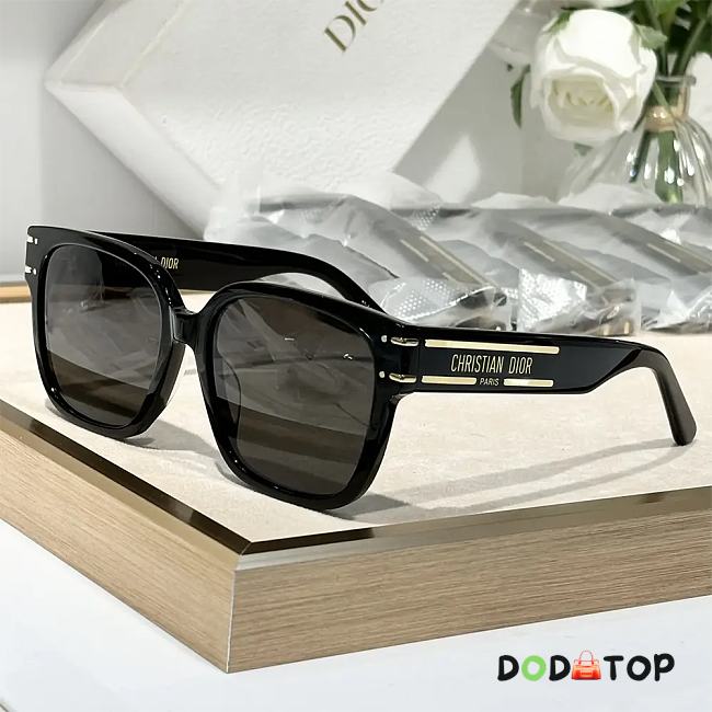 Dior Women DiorSignature S7F Black Square Sunglasses - 1