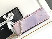 Chanel Flap Bag Lambskin Light Purple Size 25.5 cm - 5