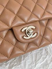 Chanel Flap Handle Bag Mini Brown Size 20 x 6.5 x 12 cm - 3