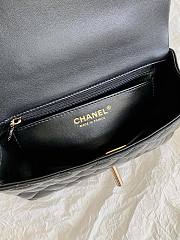 Chanel Flap Handle Bag Mini Black Size 20 x 6.5 x 12 cm - 3