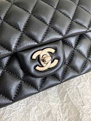 Chanel Flap Handle Bag Mini Black Size 20 x 6.5 x 12 cm - 2