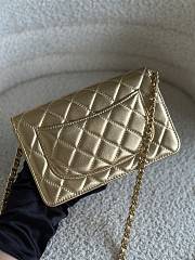 Chanel WOC Gold Bag Size 19.5 x 12 x 3.5 cm - 2