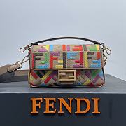 Fendi Baguette Multicolor FF Size 26 x 13 x 6 cm - 1