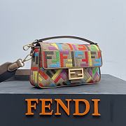 Fendi Baguette Multicolor FF Size 26 x 13 x 6 cm - 5