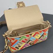 Fendi Baguette Multicolor FF Size 26 x 13 x 6 cm - 4