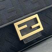 Fendi Baguette Black FF Size 26 x 13 x 6 cm - 4