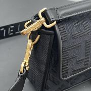 Fendi Baguette Black FF Size 26 x 13 x 6 cm - 3