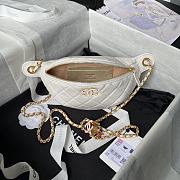 Chanel AS4113 Waist Bag White Size 27 cm - 2