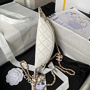 Chanel AS4113 Waist Bag White Size 27 cm - 3