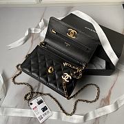 Chanel Wallet On Chain Black Size 19 cm - 6