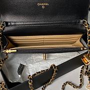 Chanel Wallet On Chain Black Size 19 cm - 4