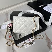 Chanel Wallet On Chain White Size 19 cm - 4