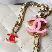 Chanel Wallet On Chain White Size 19 cm - 2