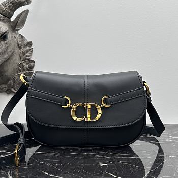 Dior Besace Black Bag Size 24 x 15 x 6 cm