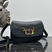 Dior Besace Black Bag Size 24 x 15 x 6 cm - 4