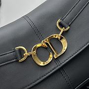 Dior Besace Black Bag Size 24 x 15 x 6 cm - 3