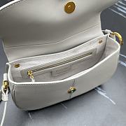 Dior Besace Grey Bag Size 24 x 15 x 6 cm - 4