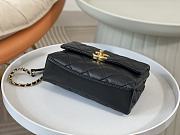 Chanel Pearl Handle Bag Black Size 19.5 x 12.5 x 6 cm - 2