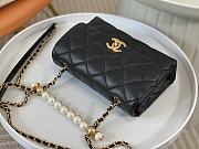 Chanel Pearl Handle Bag Black Size 19.5 x 12.5 x 6 cm - 6