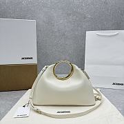 Jacquemus Le Calino Leather Top White Bag Size 33 x 14 x 25 cm - 1