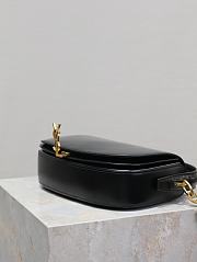 YSL Voltaire Half-Moon Bag Black Size 24 × 15 × 5 cm - 6