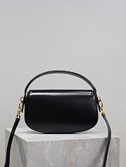 YSL Voltaire Half-Moon Bag Black Size 24 × 15 × 5 cm - 5