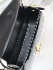 YSL Voltaire Half-Moon Bag Black Size 24 × 15 × 5 cm - 4