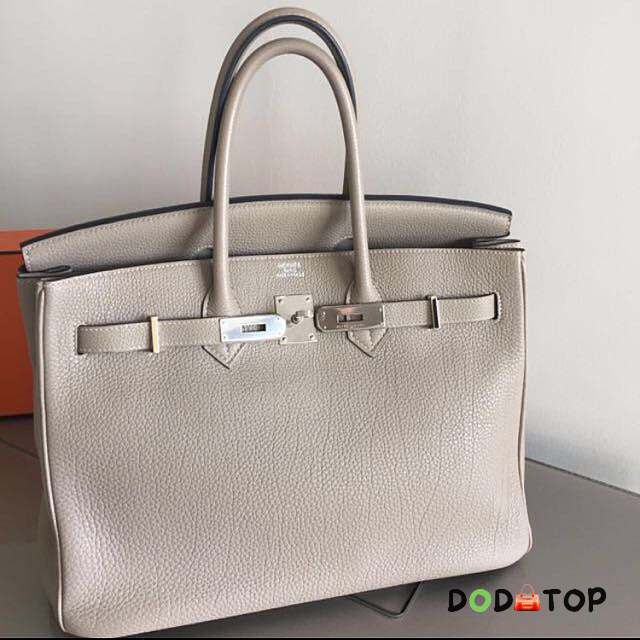 Hermes Birkin Togo Leather Grey Tourterelle Size 50 cm - 1