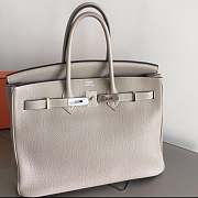 Hermes Birkin Togo Leather Grey Tourterelle Size 50 cm - 1