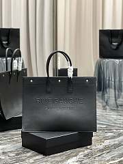 YSL Rive Gauche Tote Bag Black Size 48 x 36 x 16 cm - 1