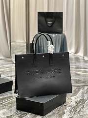 YSL Rive Gauche Tote Bag Black Size 48 x 36 x 16 cm - 4