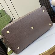 Gucci Savoy Travel Bag Brown Size 42 x 31.5 x 21 cm - 4