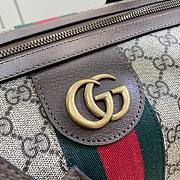 Gucci Savoy Travel Bag Brown Size 42 x 31.5 x 21 cm - 2