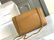 YSL Reversible Suede & Plain Leather Brown Size 28.5 x 20 x 6 cm - 4