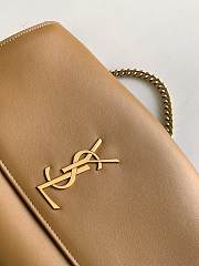 YSL Reversible Suede & Plain Leather Brown Size 28.5 x 20 x 6 cm - 6