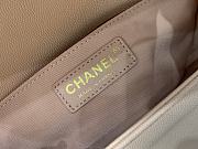 Chanel Boybag Nude Pink Caviar Leather Size 25 cm - 2