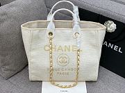 Chanel Canvas Shopping Bag Size 38 cm - 1