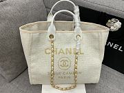 Chanel Canvas Shopping Bag Size 38 cm - 3