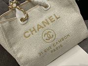 Chanel Canvas Shopping Bag Size 38 cm - 2