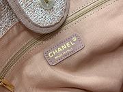 Chanel Canvas Shopping Pink Bag Size 38 cm - 2