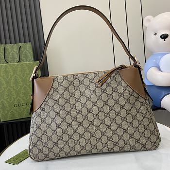 Gucci Shopping Bag GG Pattern Brown Size 36 x 23.5 x 7.5 cm