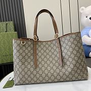 Gucci Shopping Bag GG Pattern Brown Size 38 x 25.5 x 15 cm - 1