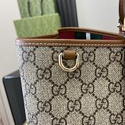 Gucci Shopping Bag GG Pattern Brown Size 38 x 25.5 x 15 cm - 5