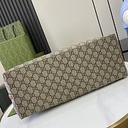 Gucci Shopping Bag GG Pattern Brown Size 38 x 25.5 x 15 cm - 2