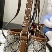 Gucci Shopping Bag GG Pattern Brown Size 31 x 18 x 11 cm - 5