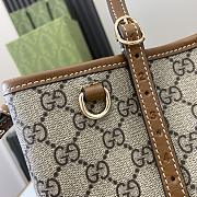 Gucci Shopping Bag GG Pattern Brown Size 31 x 18 x 11 cm - 2