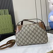 Gucci Ophidia Shoulder Brown Bag Size 24.5 x 16 x 6 cm - 1