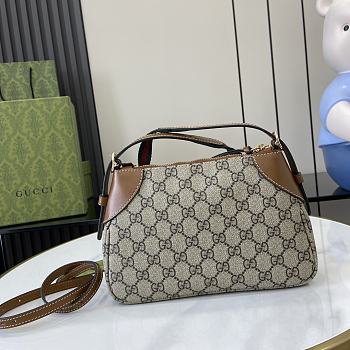 Gucci Ophidia Shoulder Brown Bag Size 24.5 x 16 x 6 cm