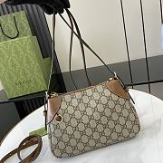 Gucci Ophidia Shoulder Brown Bag Size 24.5 x 16 x 6 cm - 4