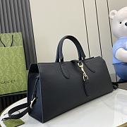 Gucci Jackie Series Medium Tote Bag Black Size 40 x 19.5 x 12 cm - 2